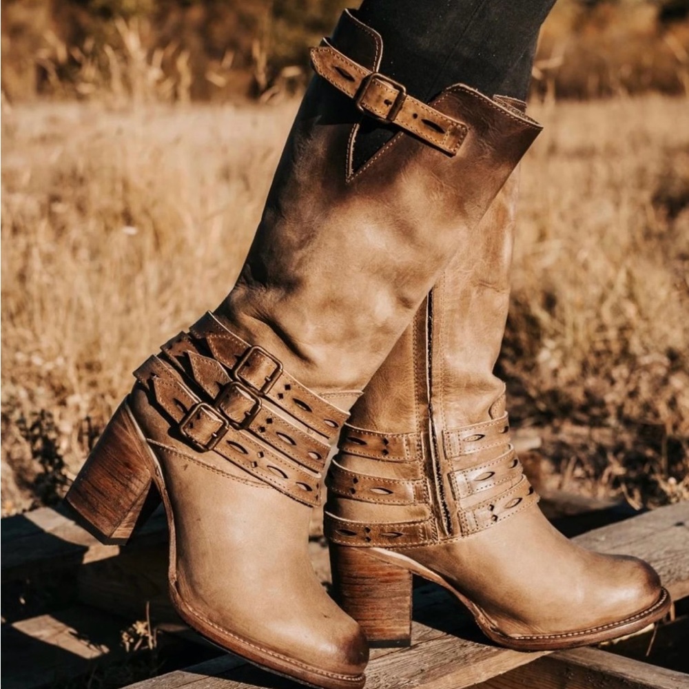 Freebird Harrison Tall Boots in Tan